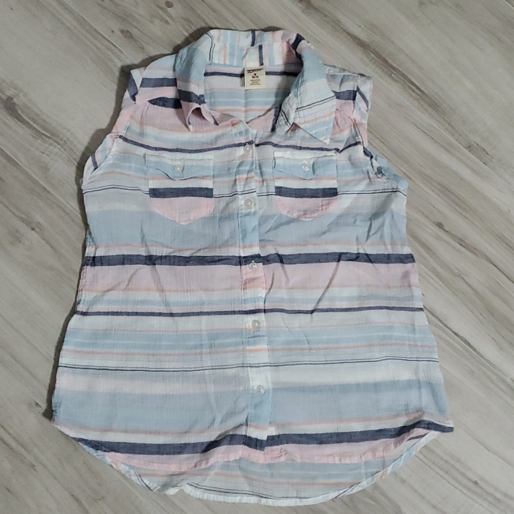 Arizona Jeans girls Sleeveless Top Size 10/12